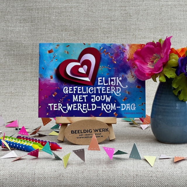 hartelijk gefeliciteerd met jouw ter wereld kom dag
